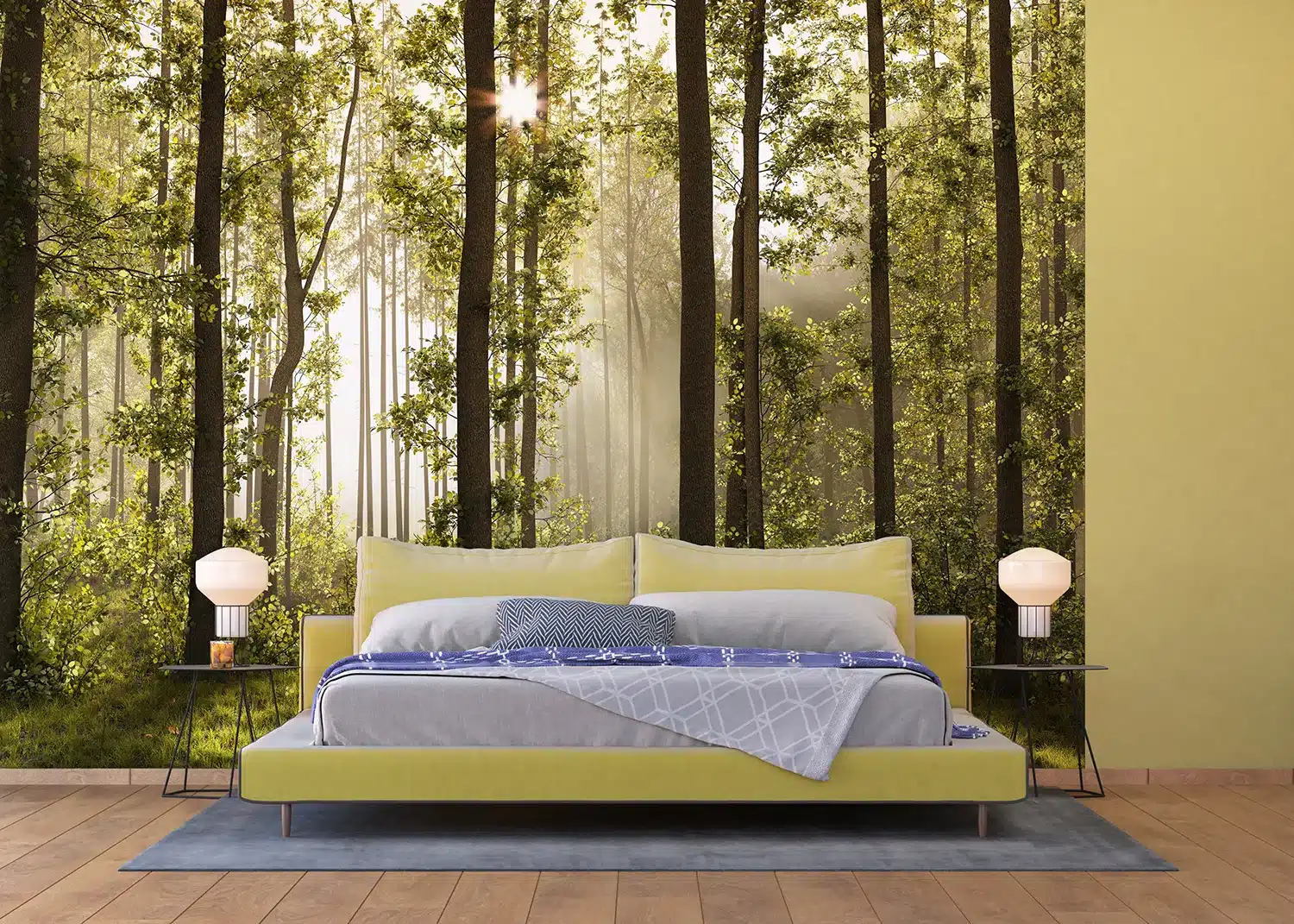 Sunrise Forest | Made-to-Measure Wallpaper | Artlook | FTNS 2447 2