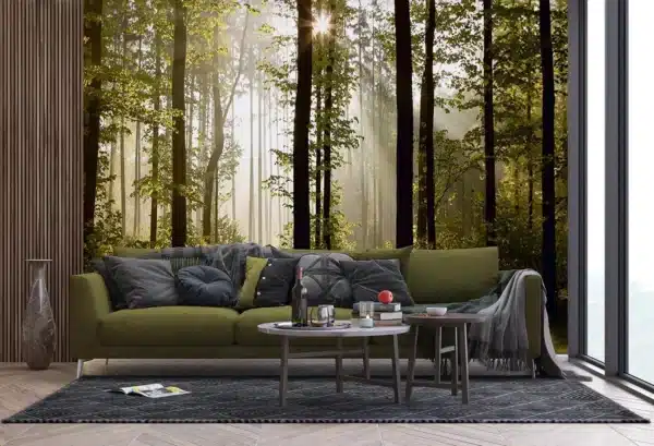 Sunrise Forest | Made-to-Measure Wallpaper | Artlook | FTNS 2447