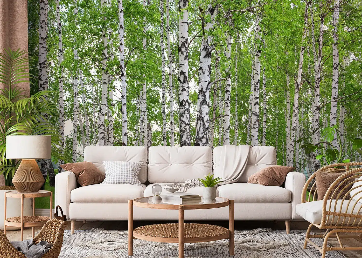 Birch Forest | Made-to-Measure Wallpaper | Artlook | FTNS 2448 2