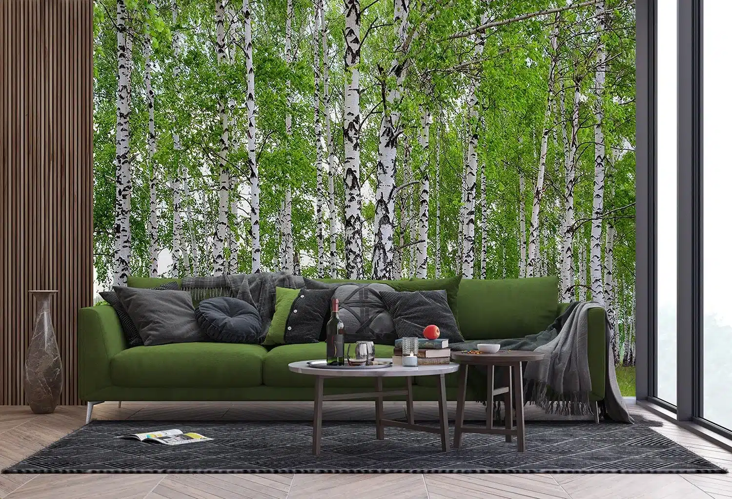 Birch Forest | Made-to-Measure Wallpaper | Artlook | FTNS 2448 4