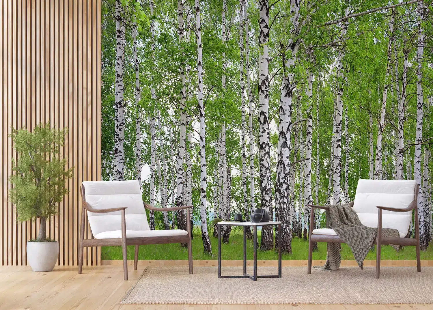 Birch Forest | Made-to-Measure Wallpaper | Artlook | FTNS 2448 5
