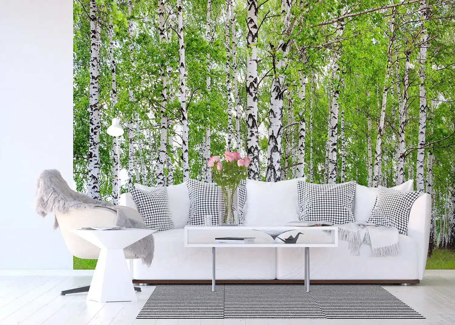 Birch Forest | Made-to-Measure Wallpaper | Artlook | FTNS 2448 7