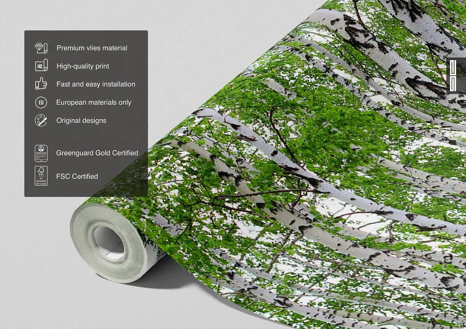 Birch Forest | Made-to-Measure Wallpaper | Artlook | FTNS 2448 9