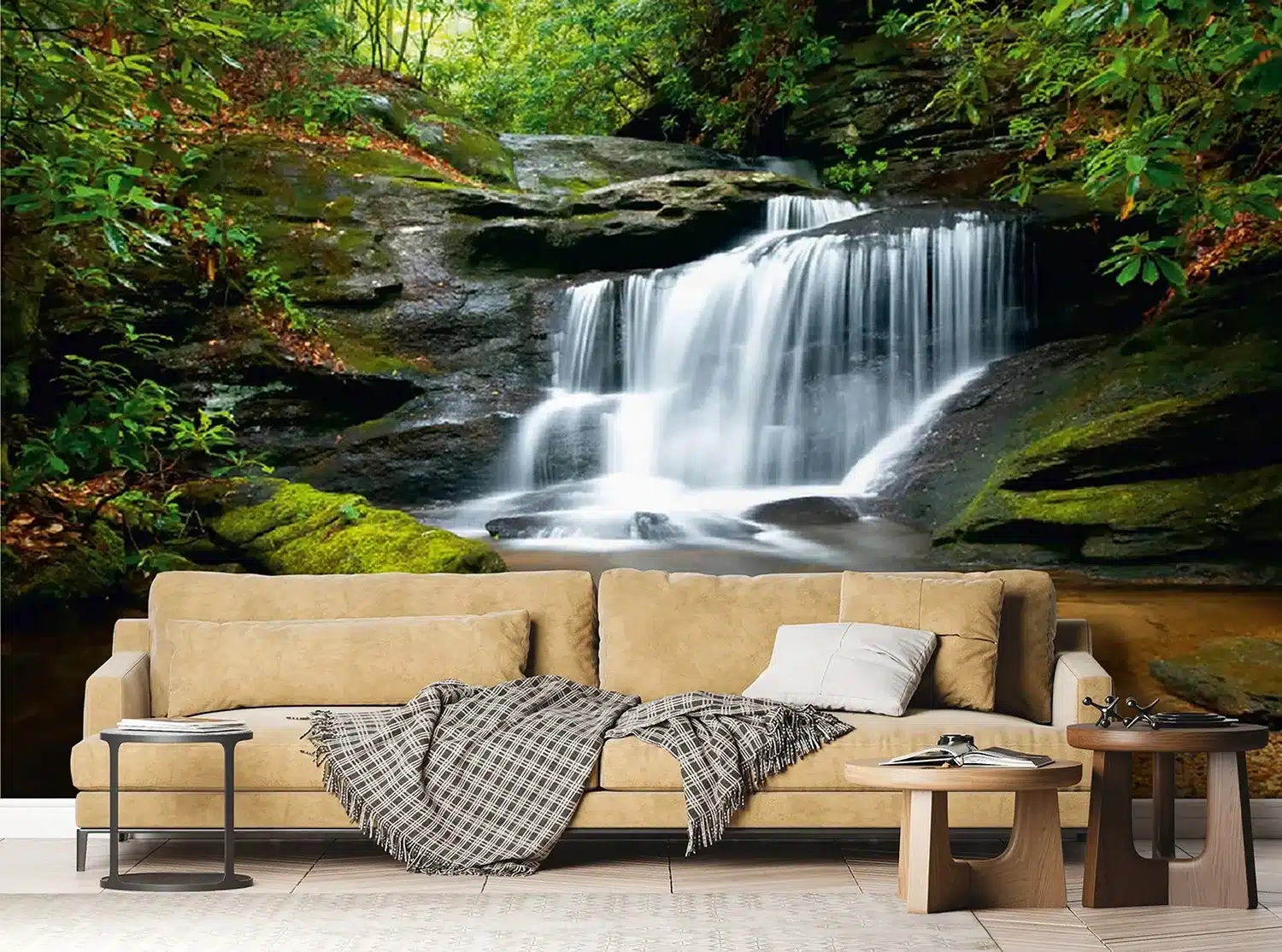 Forest Waterfall | Made-to-Measure Wallpaper | Artlook | FTNS 2450 4