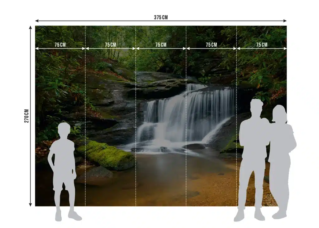 Wall Mural Waterfall, Made to Measure, FTNS 2450 8