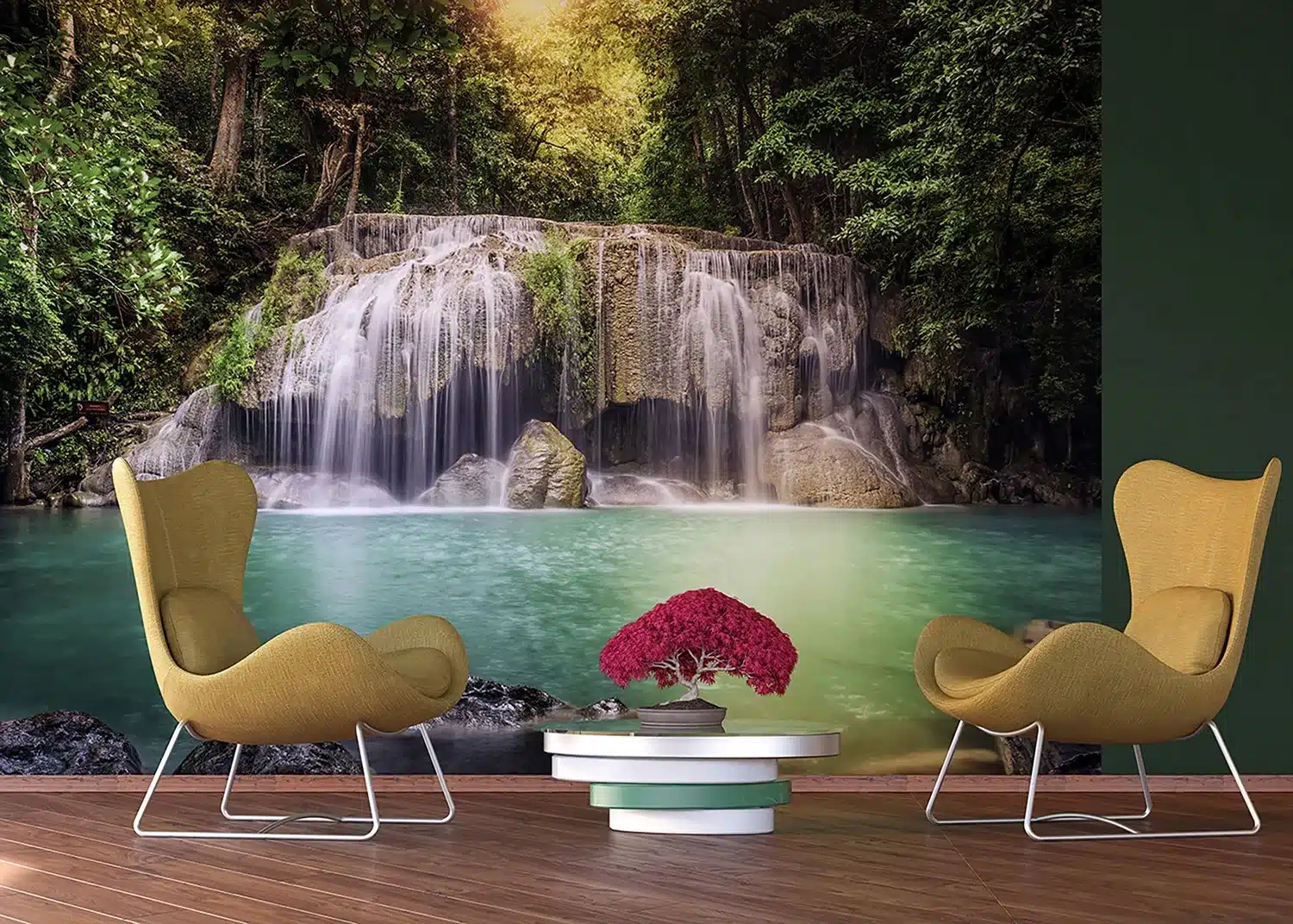 Lake Waterfall | Made-to-Measure Wallpaper | Artlook | FTNS 2451 2