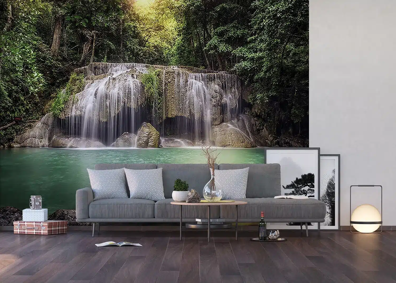 Lake Waterfall | Made-to-Measure Wallpaper | Artlook | FTNS 2451 4