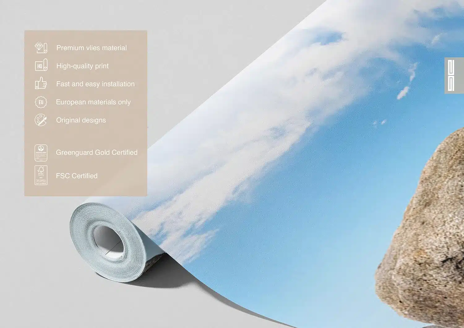 Sea Stones | Made-to-Measure Wallpaper | Artlook | FTNS 2452 8