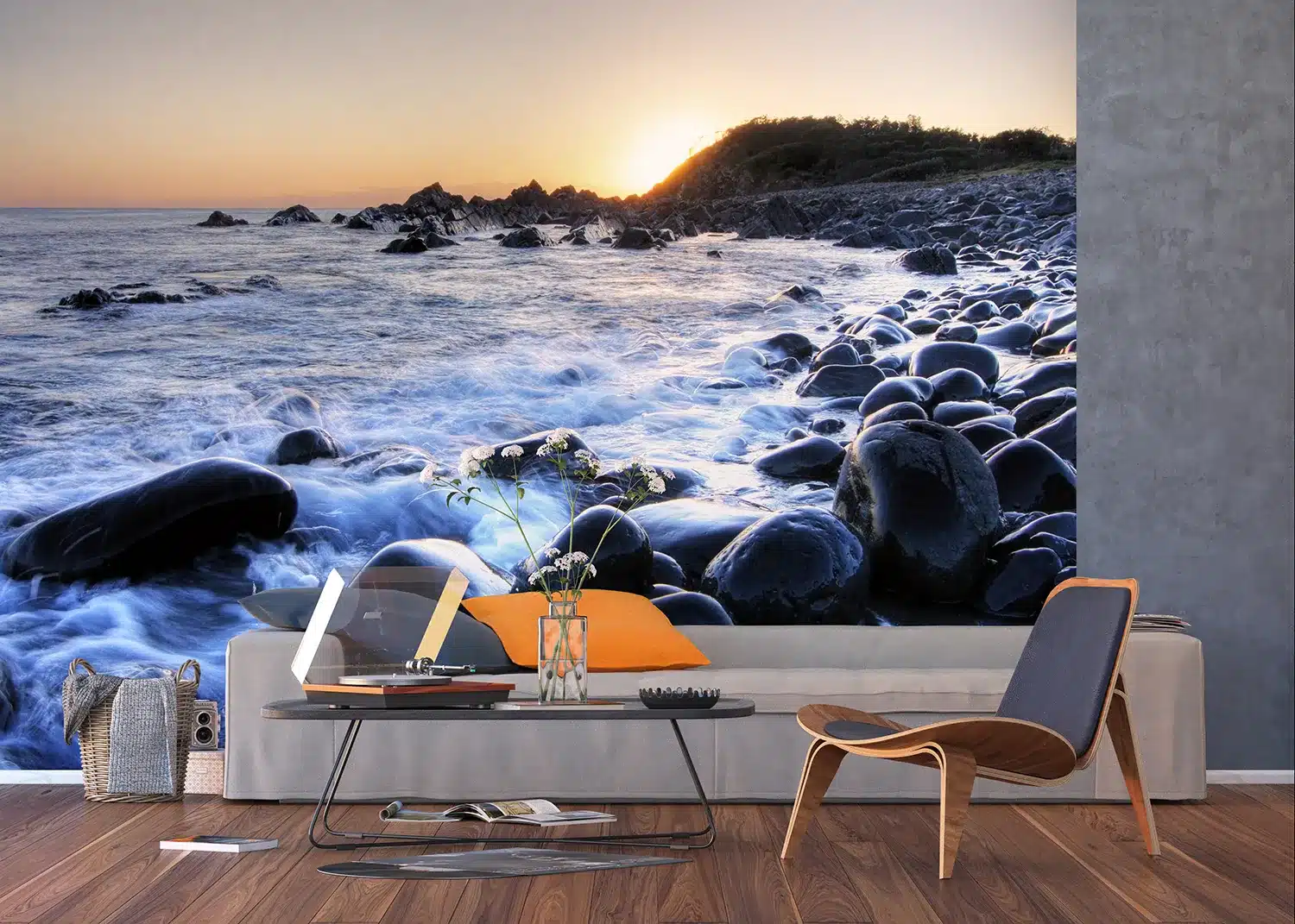 Ocean Sunset | Made-to-Measure Wallpaper | Artlook | FTNS 2453 5