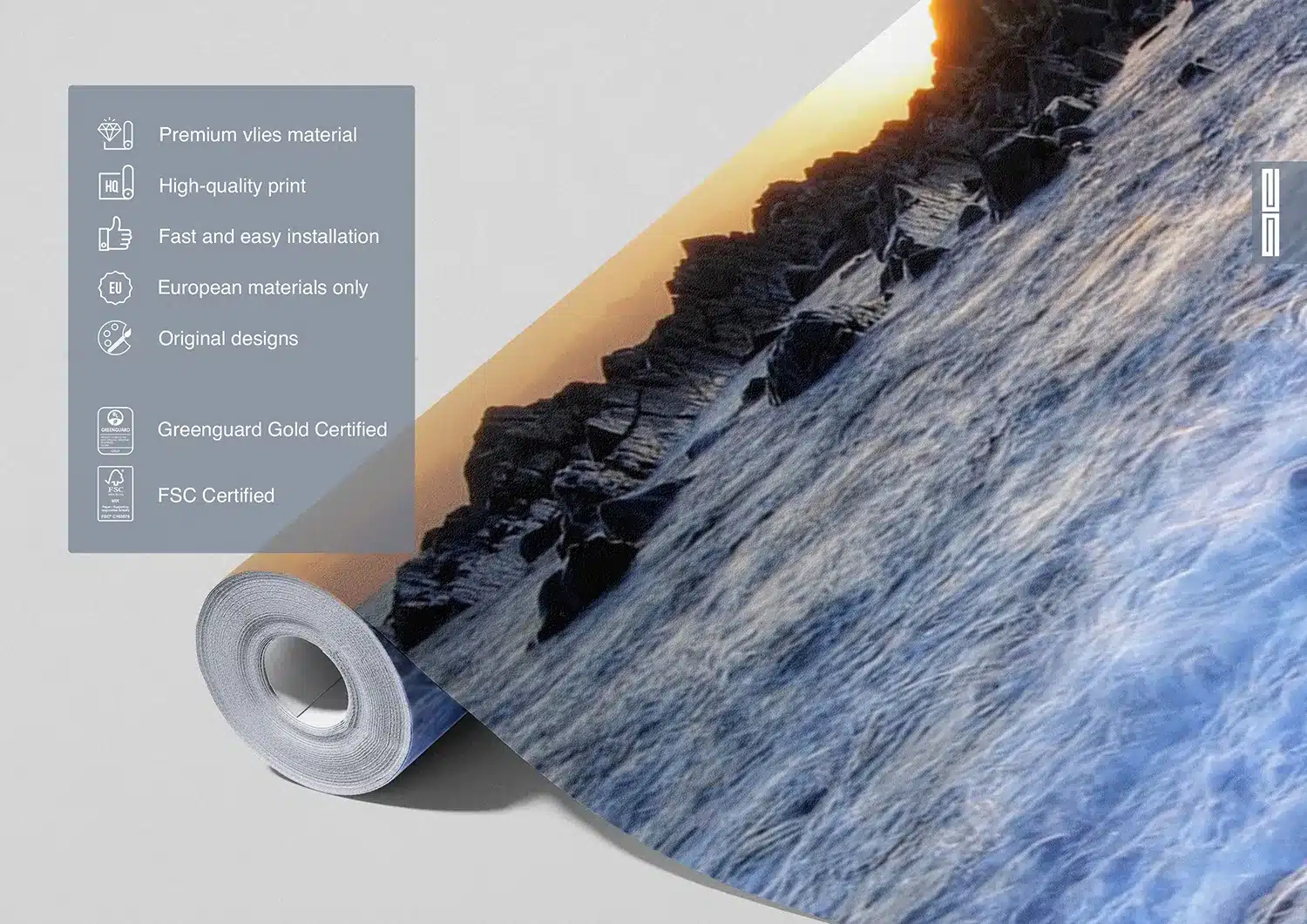 Ocean Sunset | Made-to-Measure Wallpaper | Artlook | FTNS 2453 7