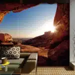Wall Mural Sunset in Canyon, 375 x 270 cm, FTNS 2454