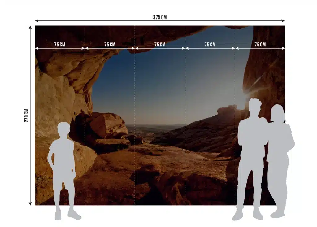 Wall Mural Sunset in Canyon, Made to Measure, FTNS 2454 6