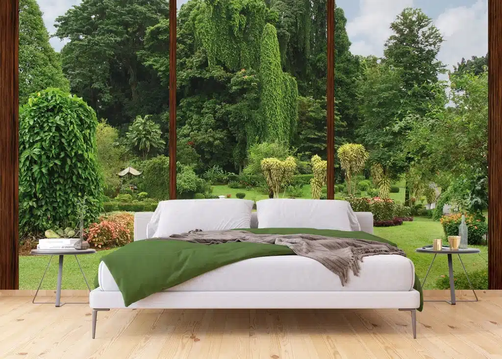 Wall Mural Window to Garden, Made to Measure, FTNS 2456 5