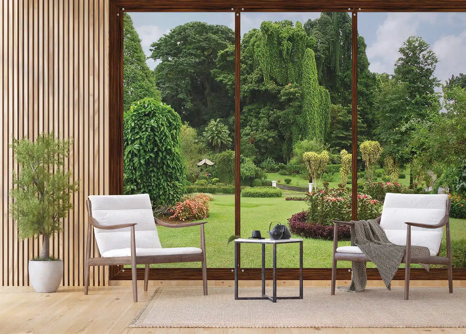 Garden Window | Made-to-Measure Wallpaper | Artlook | FTNS 2456 5