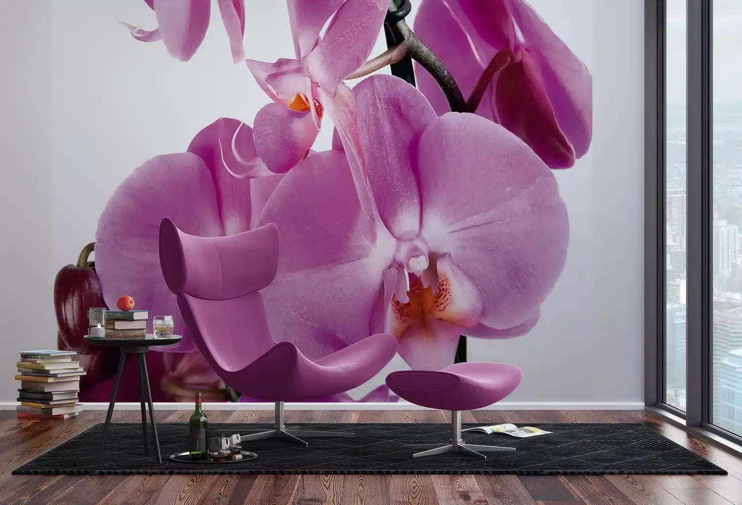 Orchids Close-up | Made-to-Measure Wallpaper | Artlook | FTNS 2459