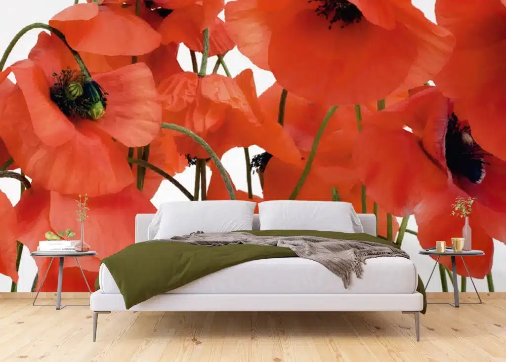 Wall Mural Wild Poppies, Made to Measure, FTNS 2461 2