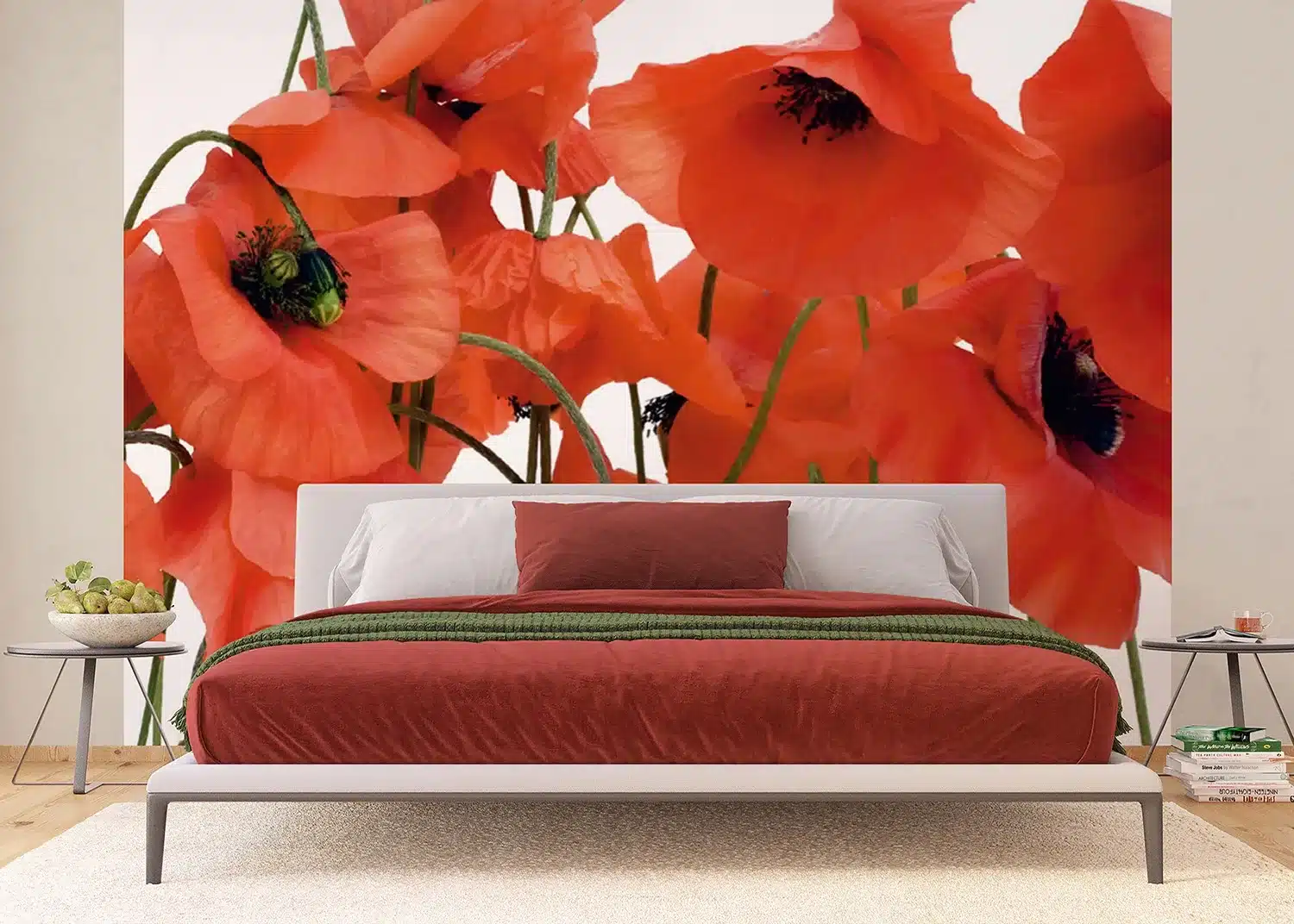 Wild Poppies  | Made-to-Measure Wallpaper | Artlook | FTNS 2461 2
