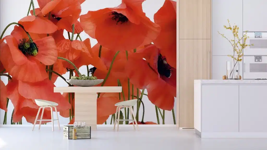 Wall Mural Wild Poppies, Made to Measure, FTNS 2461 5
