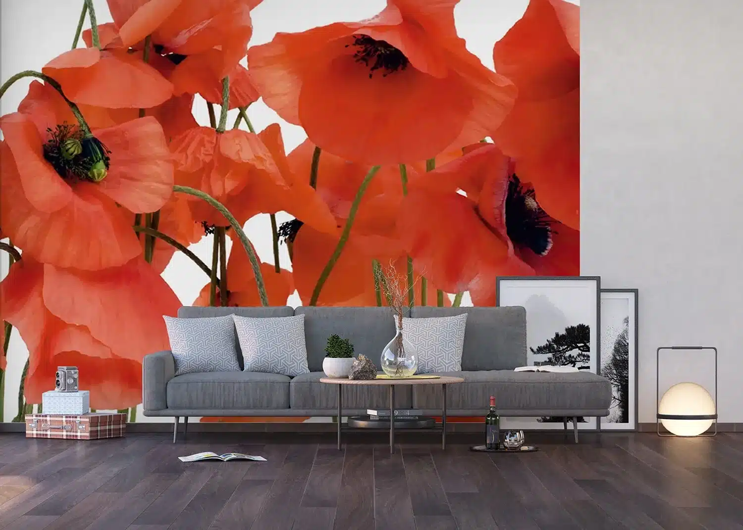 Wild Poppies  | Made-to-Measure Wallpaper | Artlook | FTNS 2461 4