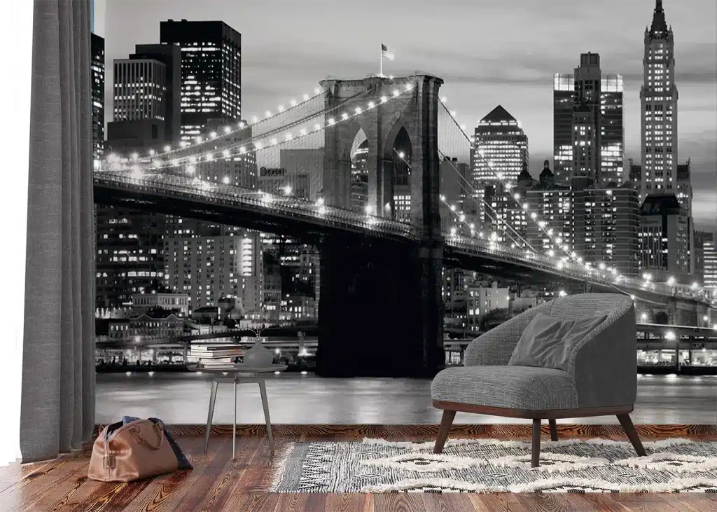 Wall Mural Brooklyn Bridge, Made to Measure, FTNS 2465 5