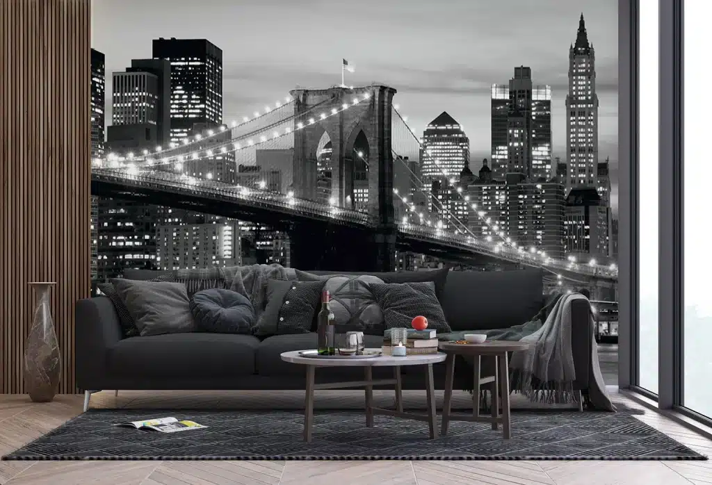 Wall Mural Brooklyn Bridge, Made to Measure, FTNS 2465 3