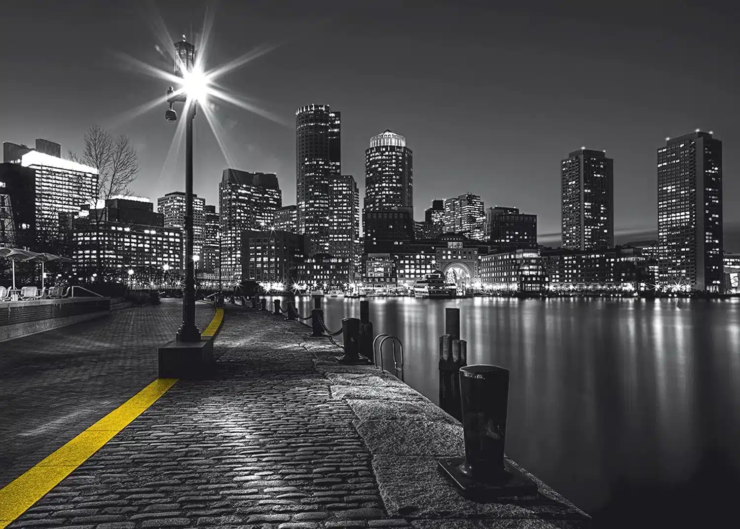 Night Embankment | Made-to-Measure Wallpaper | Artlook | FTNS 2467