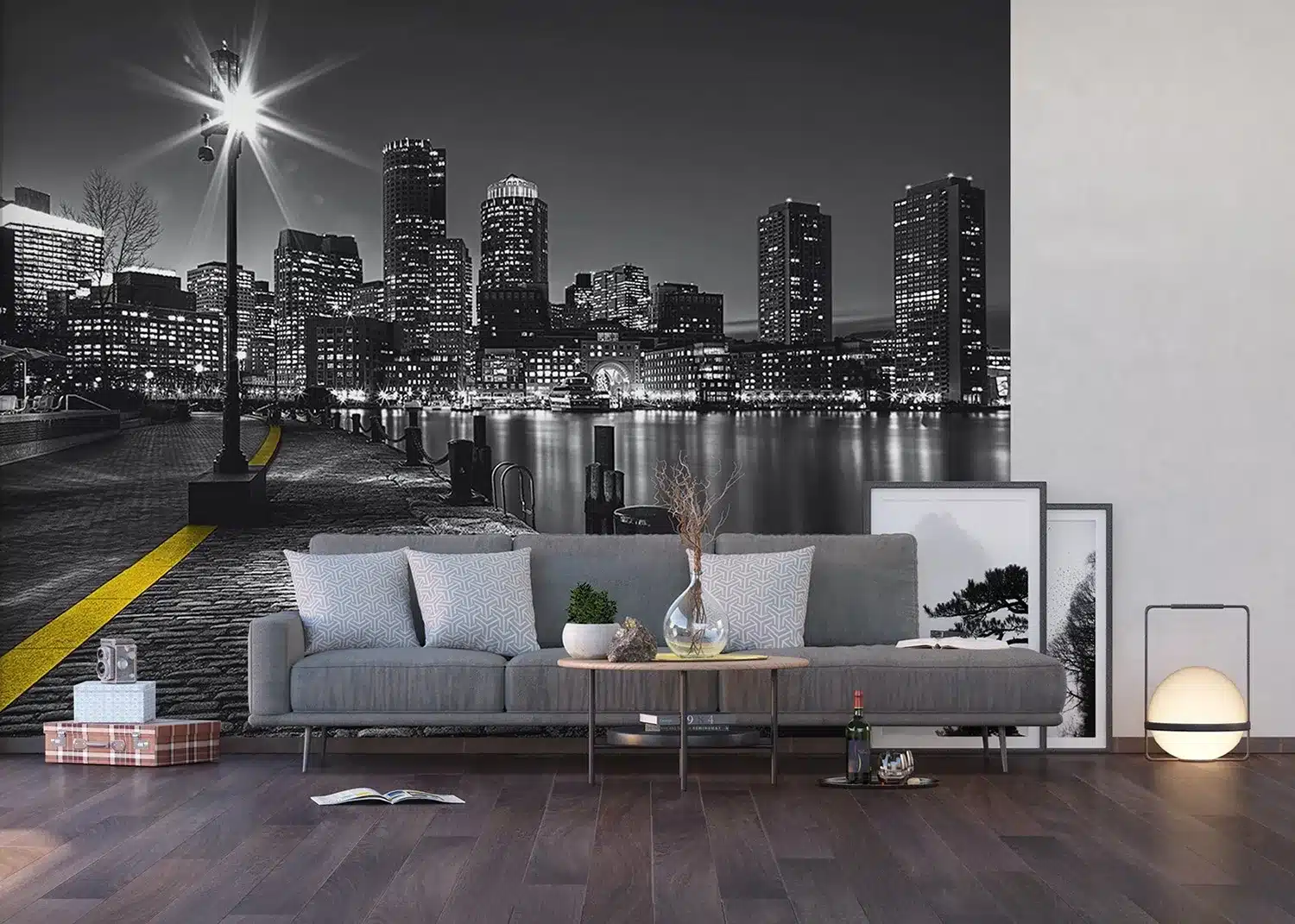 Night Embankment | Made-to-Measure Wallpaper | Artlook | FTNS 2467 3