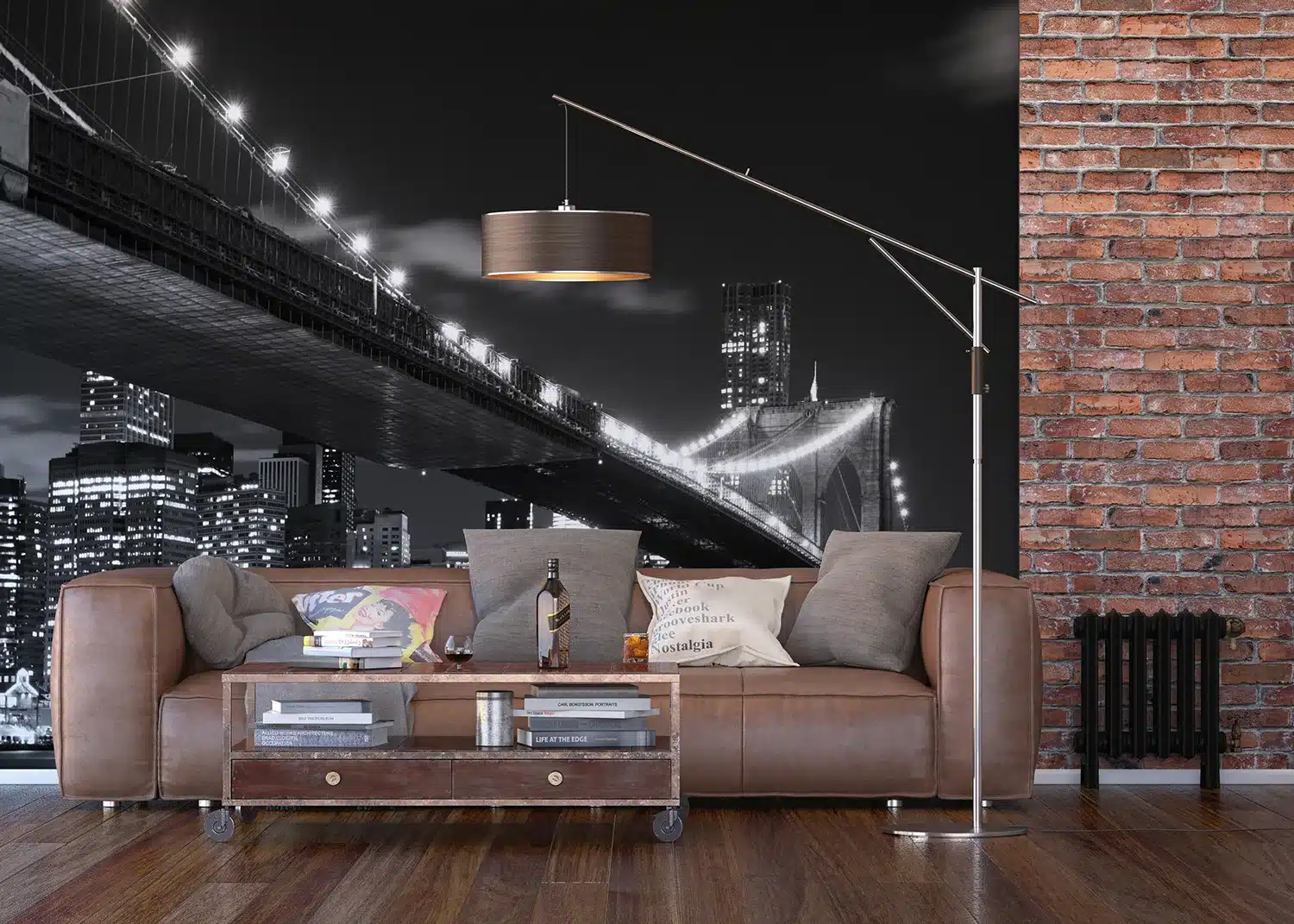 Under the Brooklyn Bridge | Made-to-Measure Wallpaper | Artlook | FTNS 2469 2