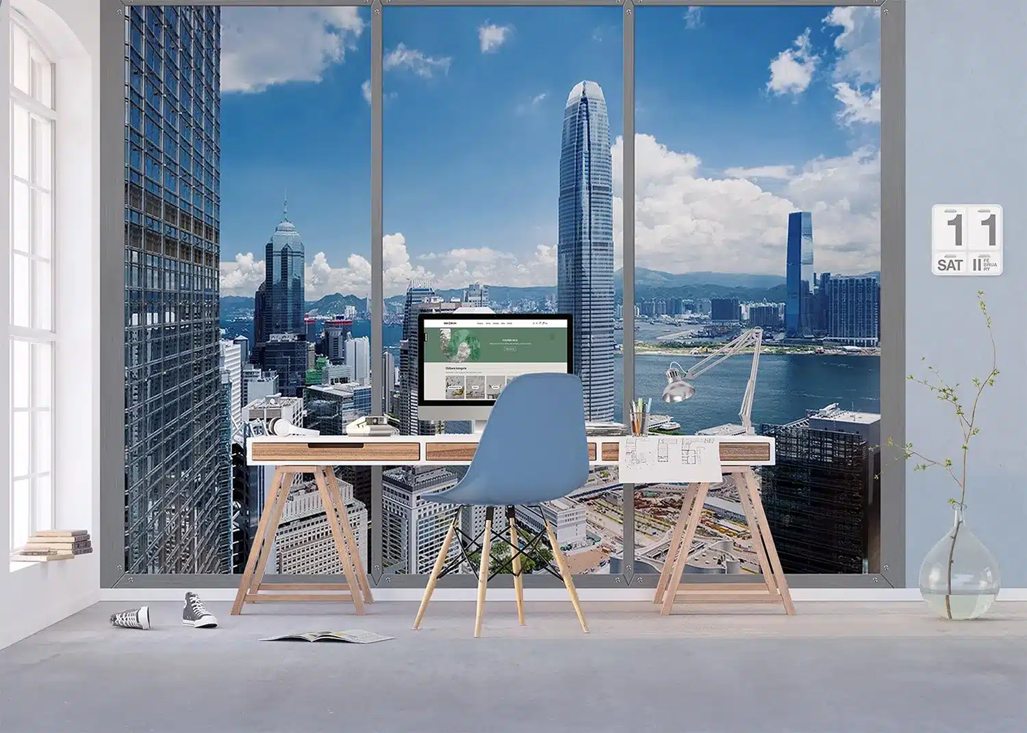 View on a City | Made-to-Measure Wallpaper | Artlook | FTNS 2470 3