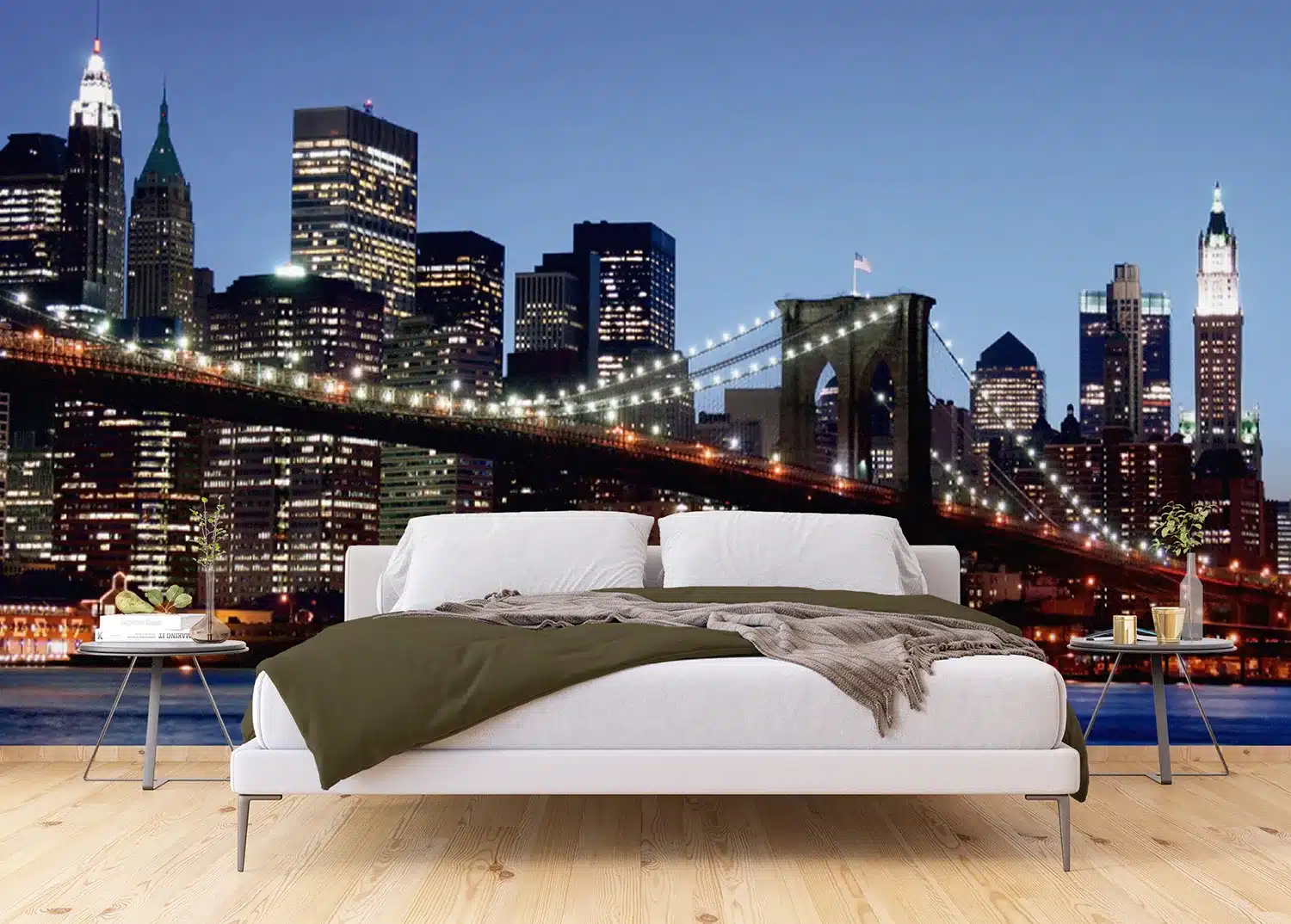 Brooklyn Bridge Lights | Made-to-Measure Wallpaper | Artlook | FTNS 2472 6