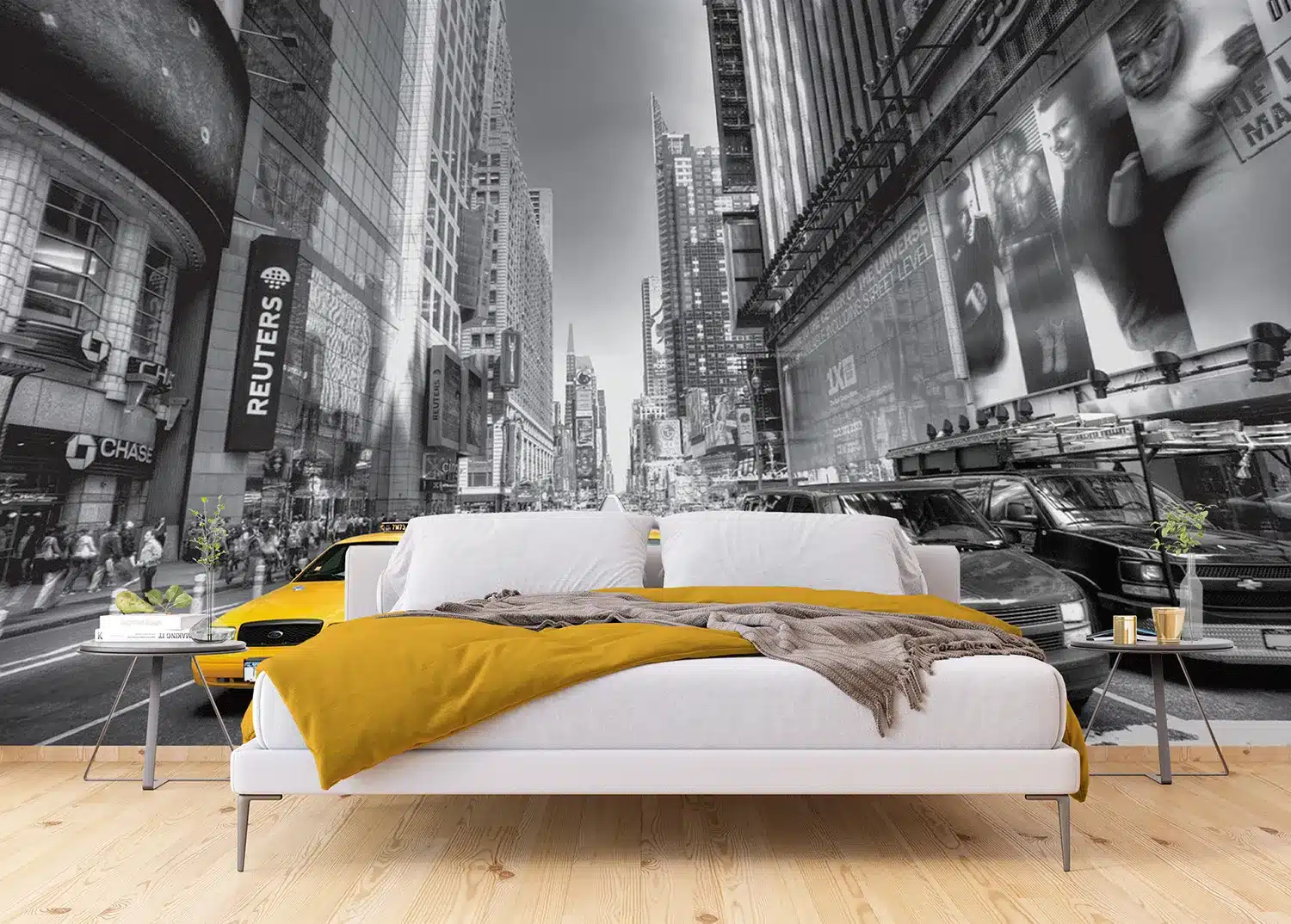 Yellow Cabs | Made-to-Measure Wallpaper | Artlook | FTNS 2474 2