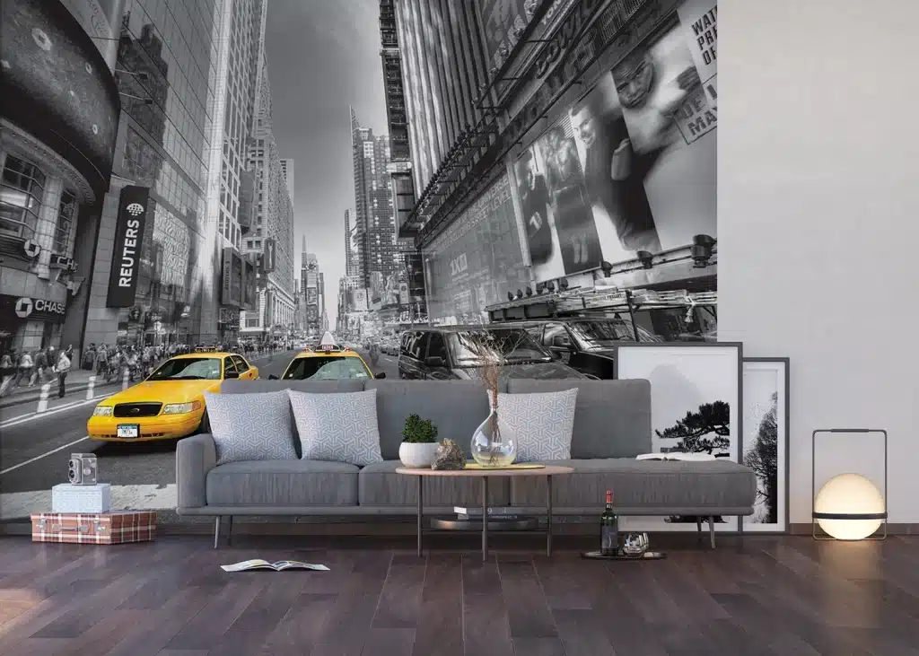 Wall Mural Yellow Cab, Made to Measure, FTNS 2474 2