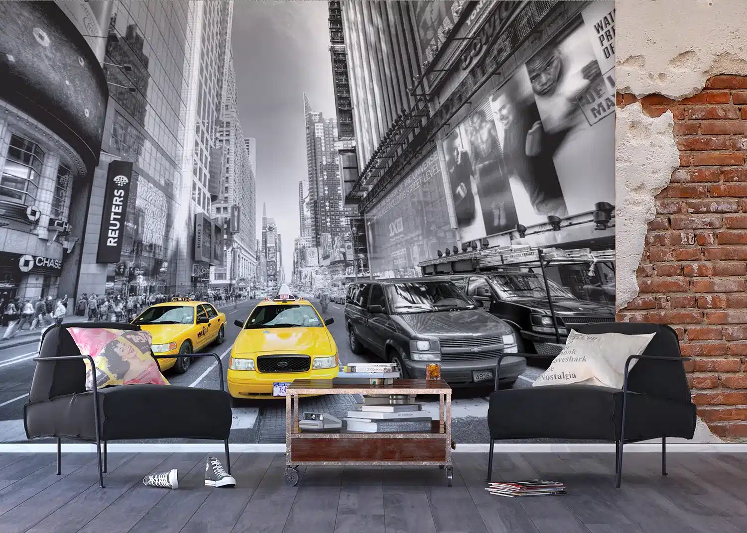 Yellow Cabs | Made-to-Measure Wallpaper | Artlook | FTNS 2474 4