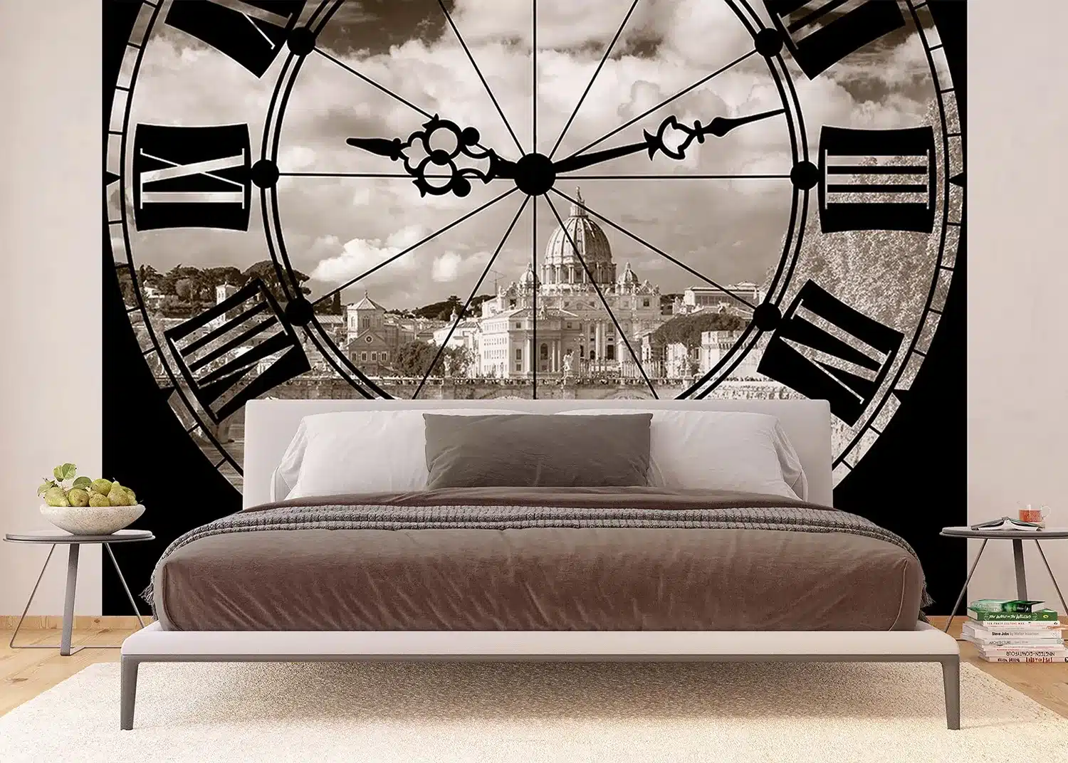 Rome in Clock | Made-to-Measure Wallpaper | Artlook | FTNS 2477