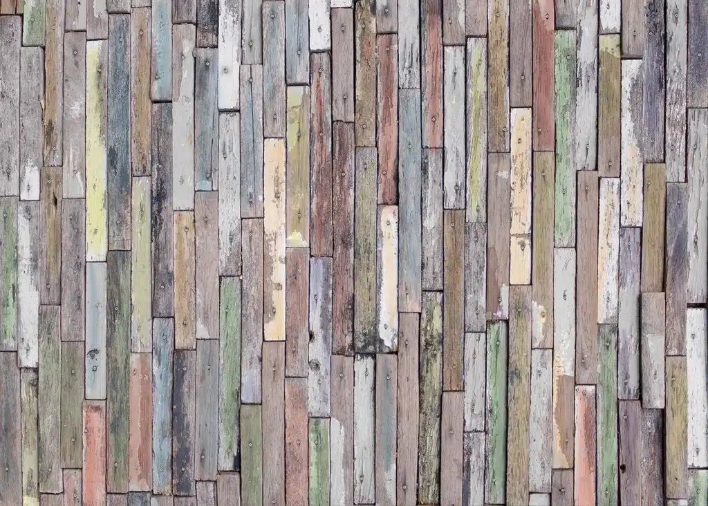 Wall Mural Rusty Wood Planks, Made to Measure, FTNS 2478