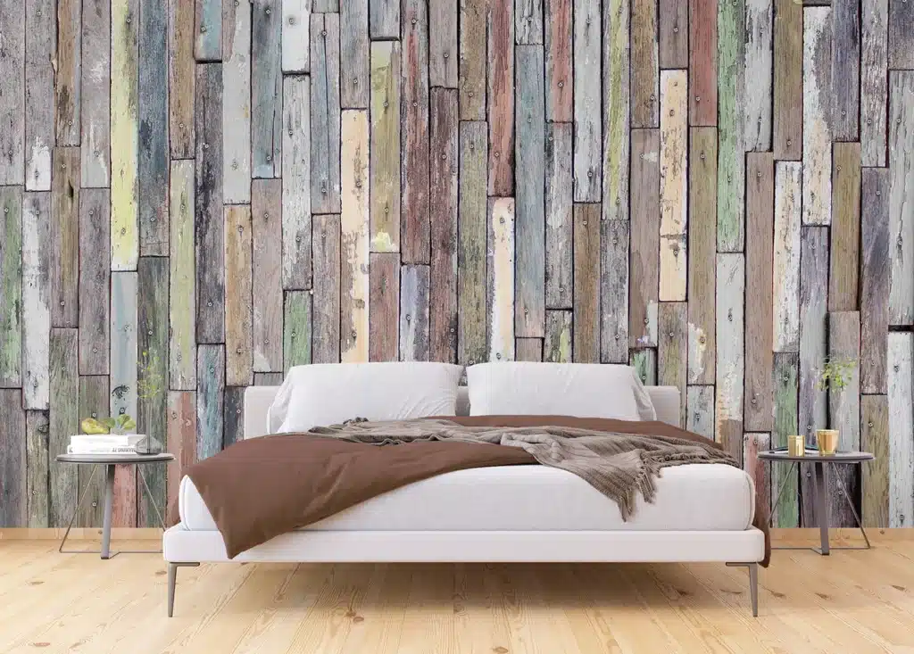 Wall Mural Rusty Wood Planks, Made to Measure, FTNS 2478 6