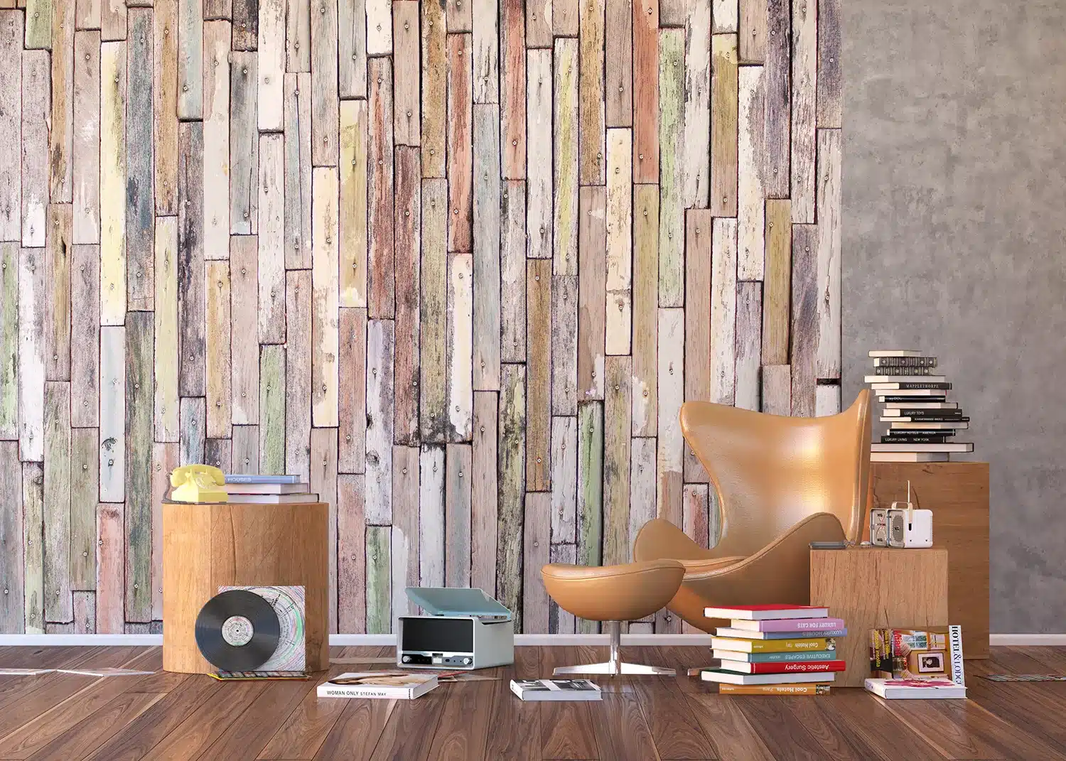 Planks Wall | Made-to-Measure Wallpaper | Artlook | FTNS 2478 2