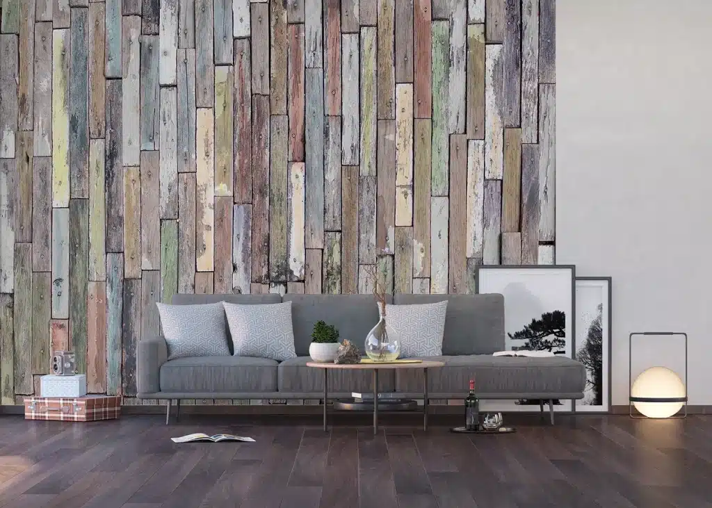 Wall Mural Rusty Wood Planks, Made to Measure, FTNS 2478 5