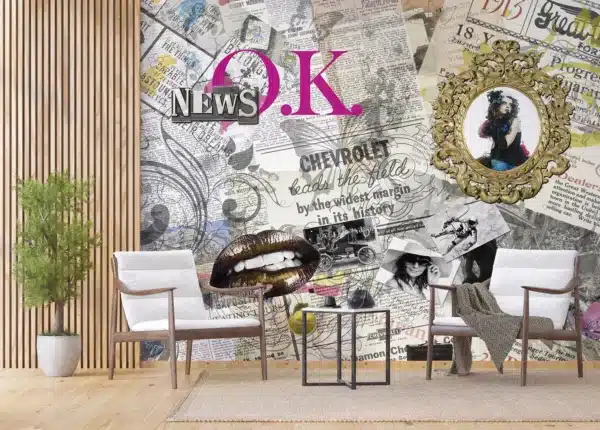 Abstract Composition | Made-to-Measure Wallpaper | Artlook | FTNXXL 0305