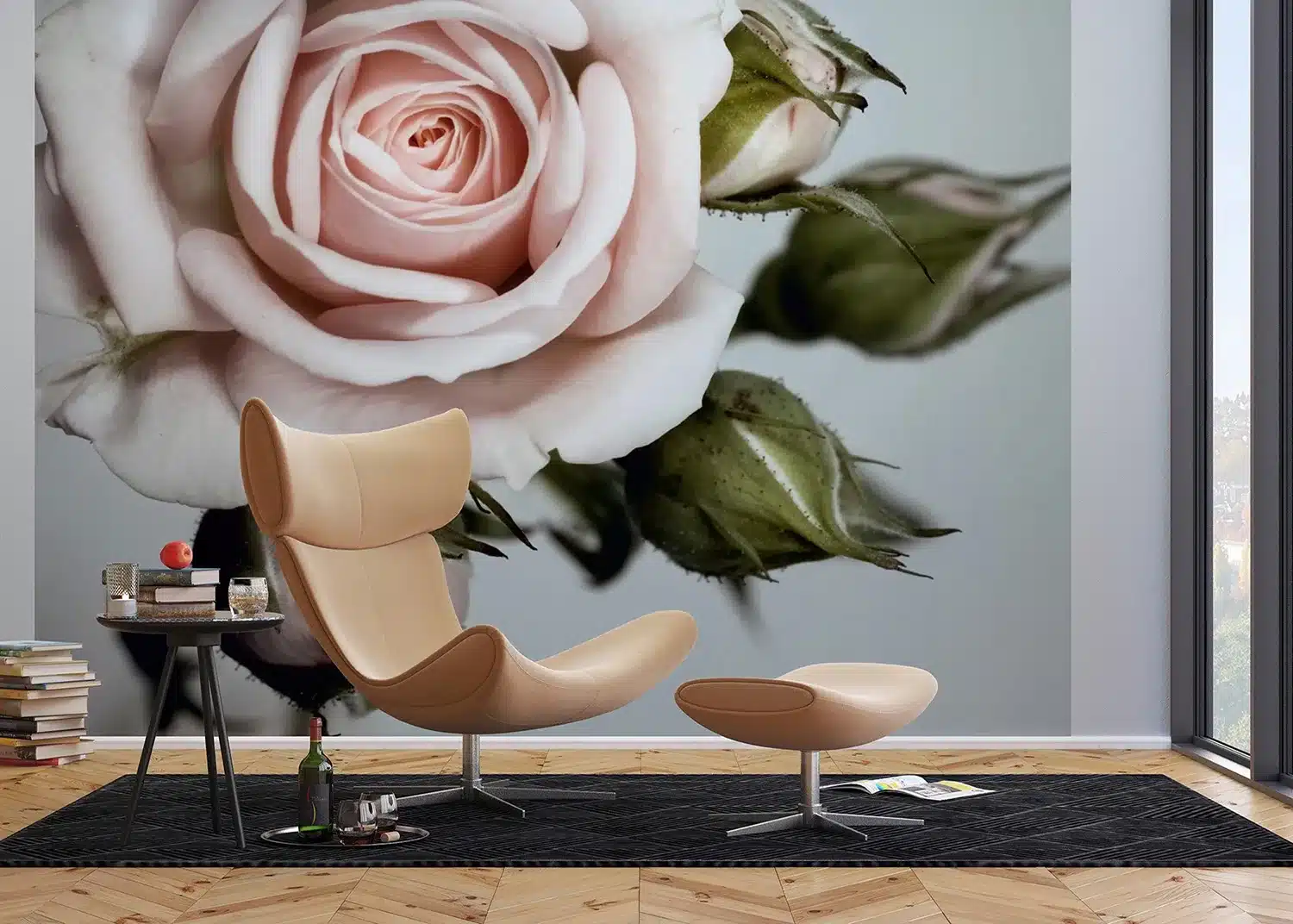 Tender Rose | Made-to-Measure Wallpaper | Artlook | FTNXXL 0313 3