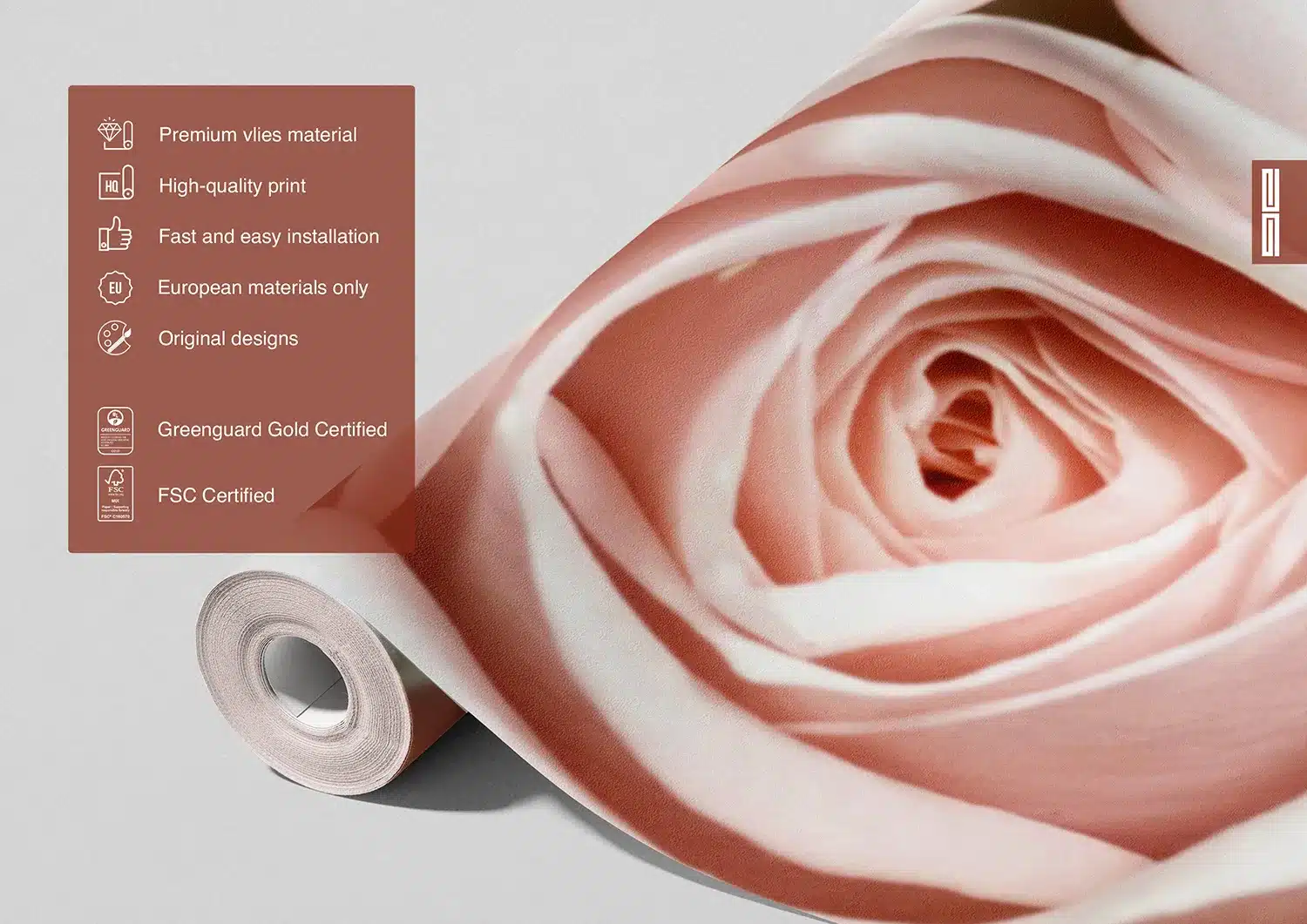 Tender Rose | Made-to-Measure Wallpaper | Artlook | FTNXXL 0313 7