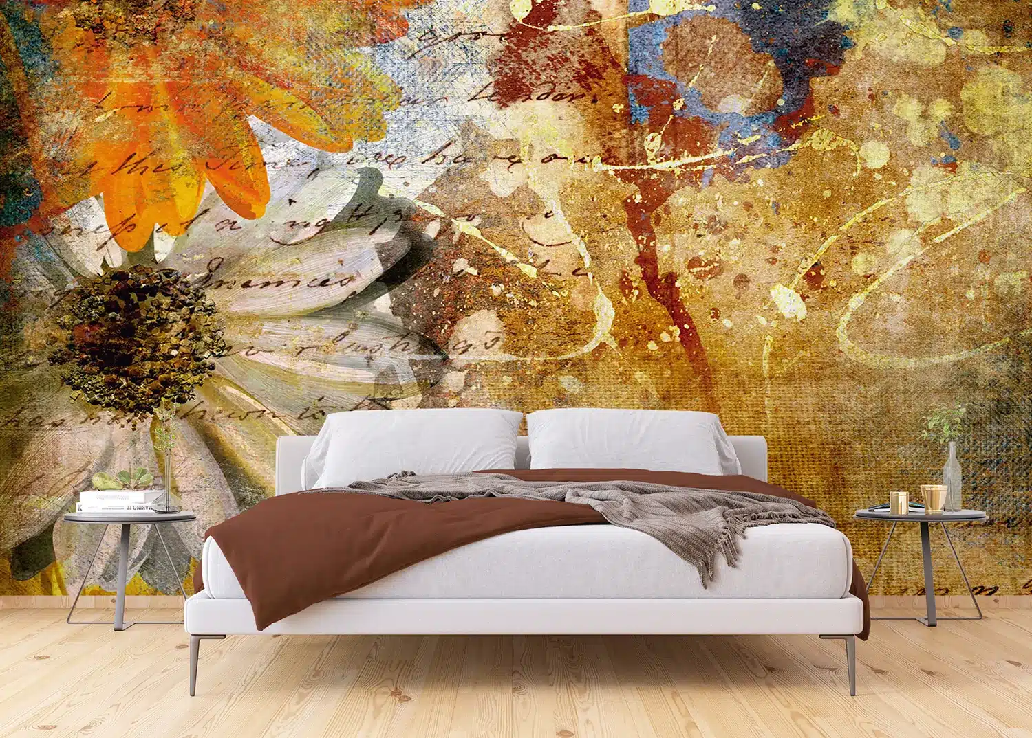 Floral Canvas Composition | Made-to-Measure Wallpaper | Artlook | FTNXXL 0335