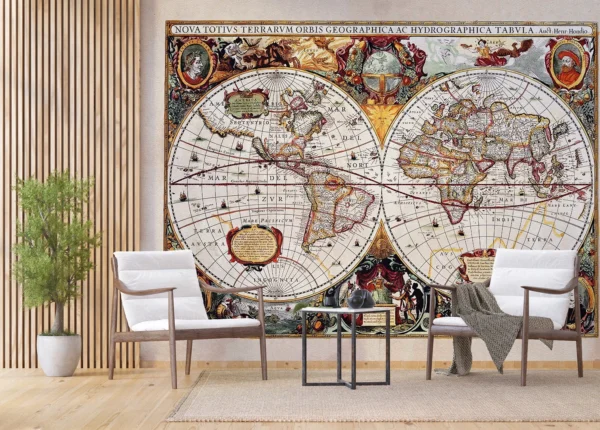 Old Map | Made-to-Measure Wallpaper | Artlook | FTNXXL 0351