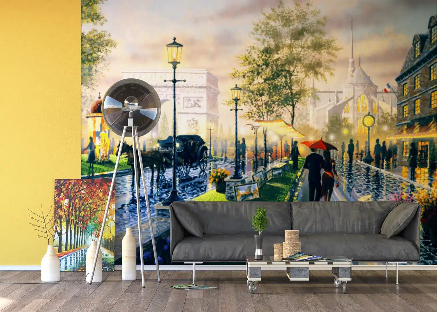 Rainy Paris | Made-to-Measure Wallpaper | Artlook | FTNXXL 0367 5