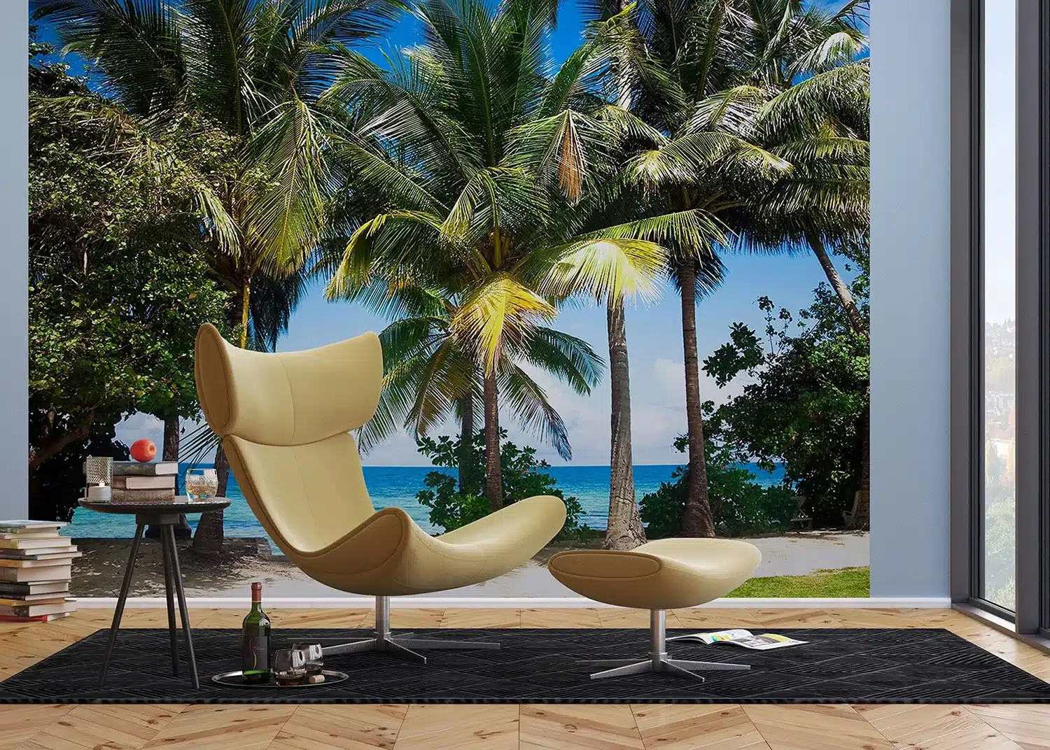 Beach Palms | Made-to-Measure Wallpaper | Artlook | FTNXXL 0384 4