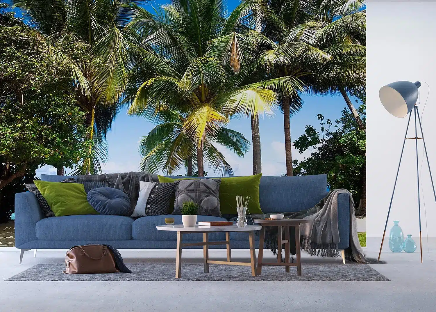 Beach Palms | Made-to-Measure Wallpaper | Artlook | FTNXXL 0384 7