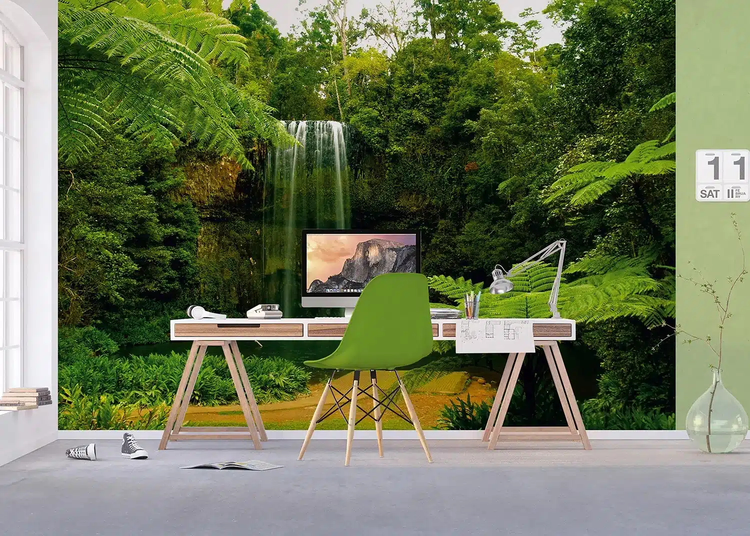 Prairie Waterfall  | Made-to-Measure Wallpaper | Artlook | FTNXXL 0386