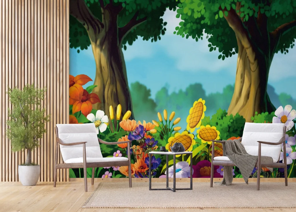 Wall Mural Forest, 360 x 270 cm, FTNXXL 0402 5