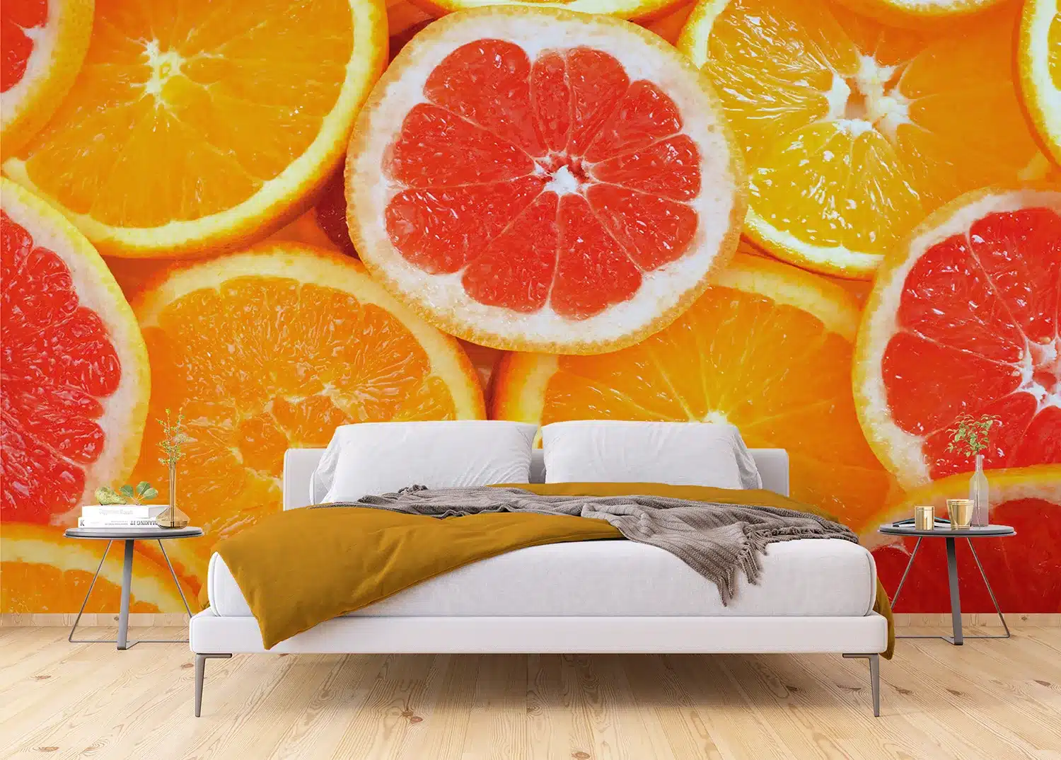 Bright Oranges | Made-to-Measure Wallpaper | Artlook | FTNXXL 0413 2