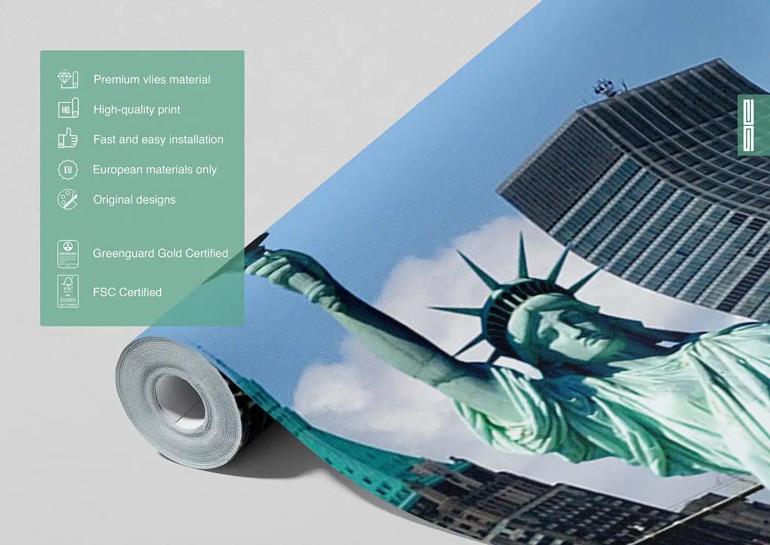 The Statue of Liberty | Made-to-Measure Wallpaper | Artlook | FTNXXL 0426 5